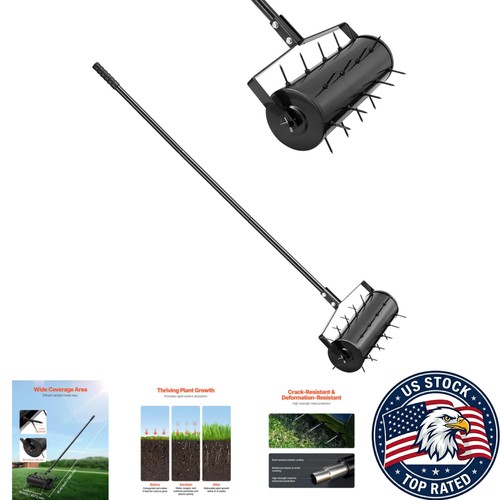 Manual lawn aerator - lawn, with