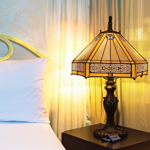 Tiffany table lamp inch - table,