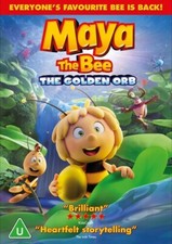 Maya the Bee 3 - The Golden Orb DVD (2021) Noel Cleary cert U ***NEW***