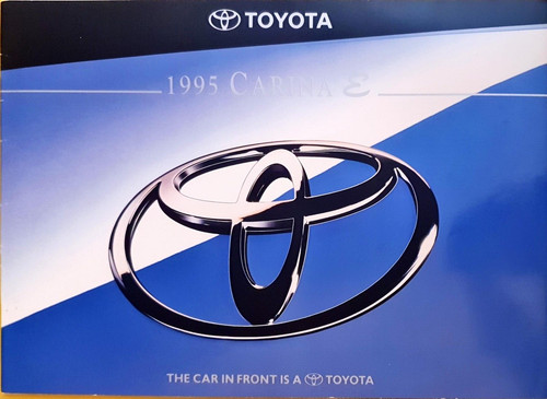 Toyota carina brochure - carina, ed.2