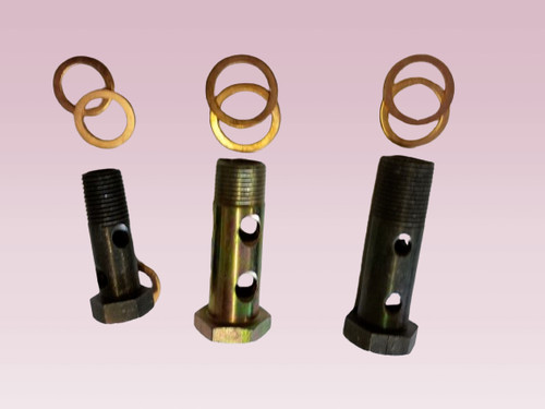 Metric double banjo bolt long - metric,