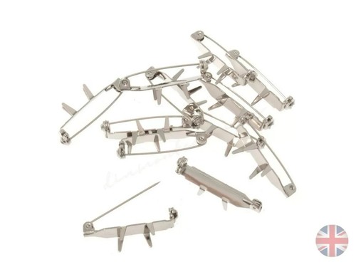 Metal corsage clips - 12,