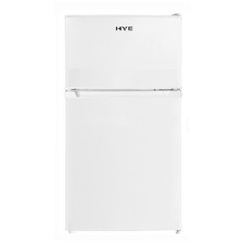 HYE 88L Under Counter Fridge Freezer 46cm Freestanding - White RF01UCFF88W23