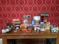Collection of Old Empty Tins