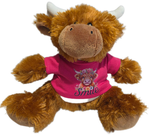 Highland cow soft toy plush - soft,
