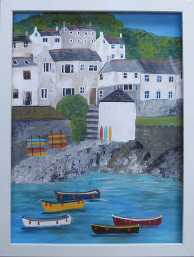 Coverack harbour original - coverack,