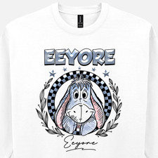 Round Chequered Eeyore Hoodie