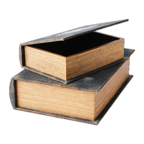 Hidden storage book box - hidden,