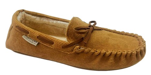 Mens moccasin slippers door - slippers, in