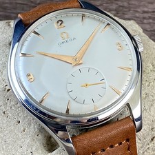 Omega Ref. 2505 cal. 265 Vintage JUMBO SS men’s watch From 1940’s SERVICED!