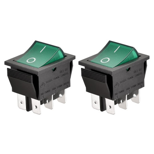 Dpdt rocker switch - dpdt, on-off