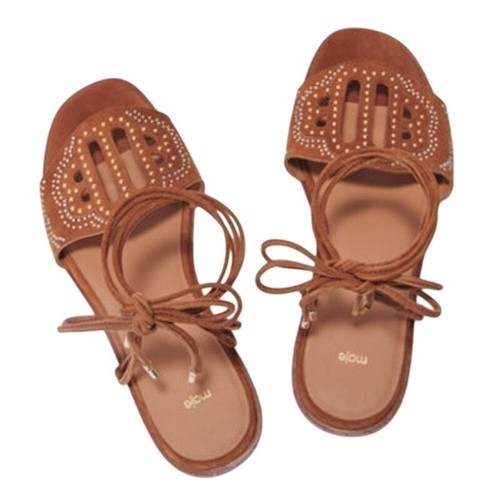 Maje studded gladiator sandals - studded,