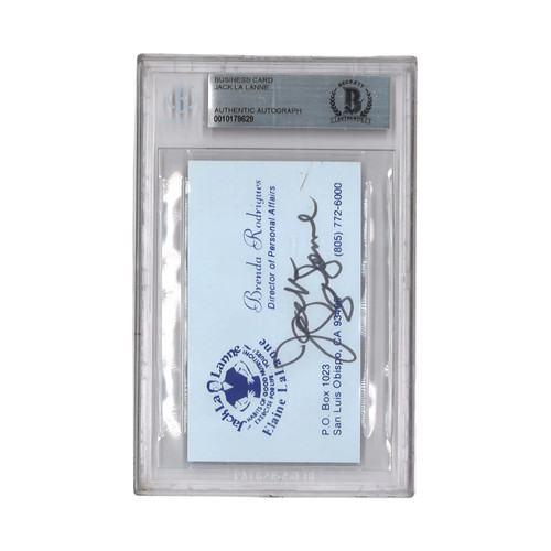 Jack lalanne autographed - jack,
