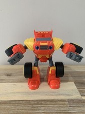 RARE Transforming Blaze Robot Rider Toy From Blaze and The Monster Machines 6.5”