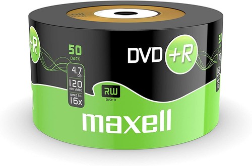 Maxell dvd recordable 16x - 50,