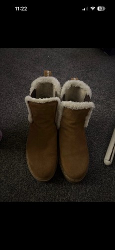 Hush puppies suede lined boots - suede,