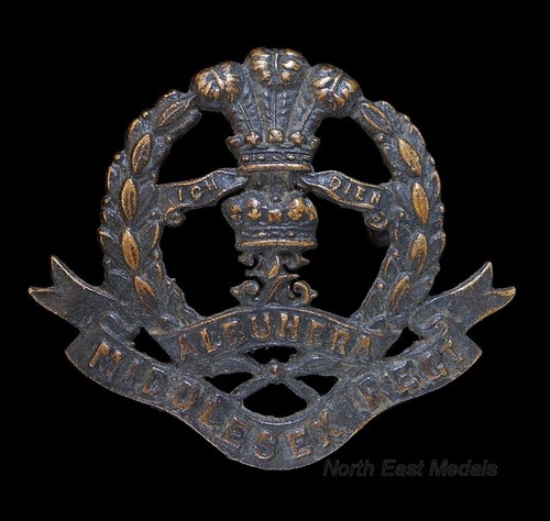 Middlesex regiment officer - regiment, officer's