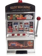 Vintage Slot Machine Bank - Retro Style Casino Coin Bank SPARES & REPAIRS Retro 