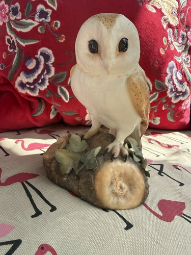Royal crown derby barn owl - crown,