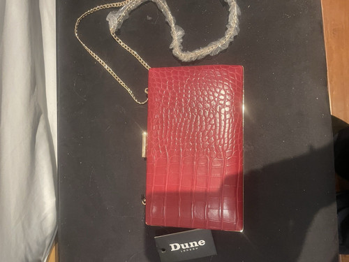 Dune london red croc - dune,