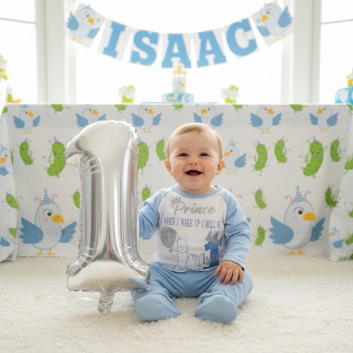 Baby boy birthday pyjamas