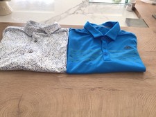 2 X Golf Polo Shirts (Medium Men’s)