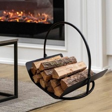 Iron Log Holder Wood Storage