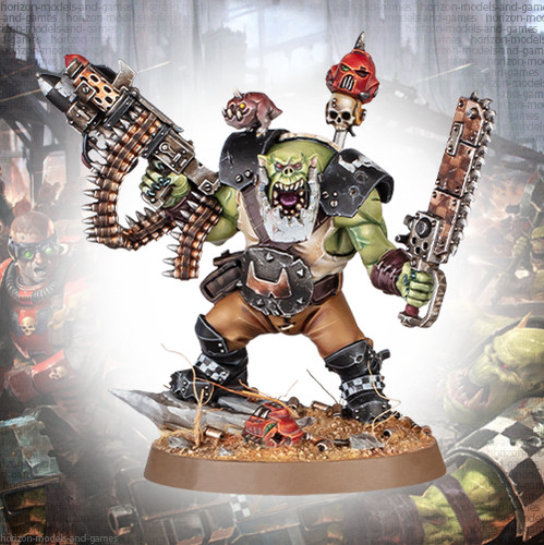 Armageddon ork nob - -,