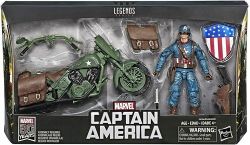 Marvel legends deluxe captain - marvel,
