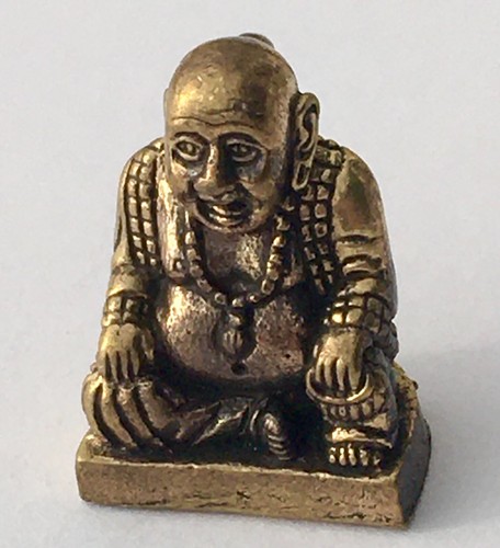 Happy buddha pendant amulet - happy,