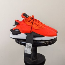 Men's Y-3 Kaiwa Trainers UK 8 Orange White Black Y3 adidas Yohji Yamamoto EU 42