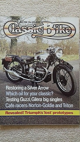 Classic bike magazine april - bike,