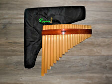 Professional Lupaca Pan Flute 22 Pipes Bamboo