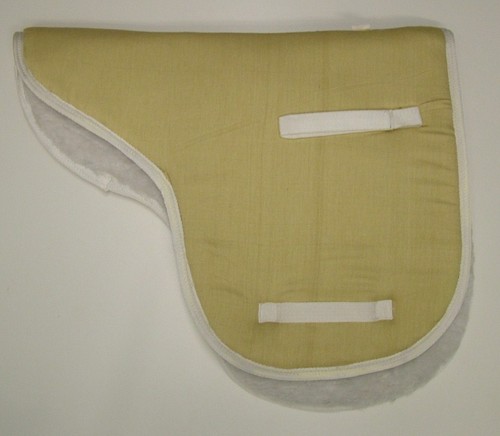 Fleece lined numnah - fleece,