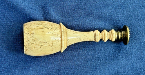 Antique georgian bone brass - bone, &