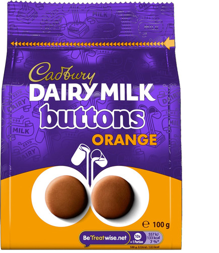 Dairy milk chocolate orange - dairy,