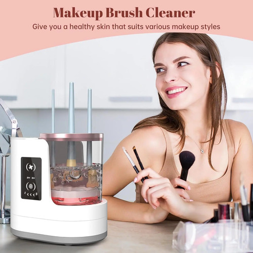 Automatic makeup brush cleaner - brush,