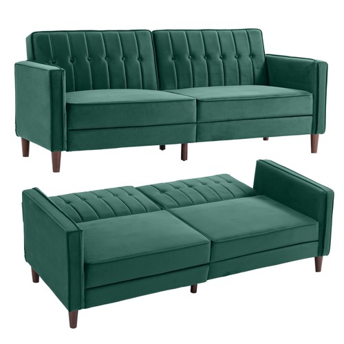Homcom convertible sofa futon - convertible,