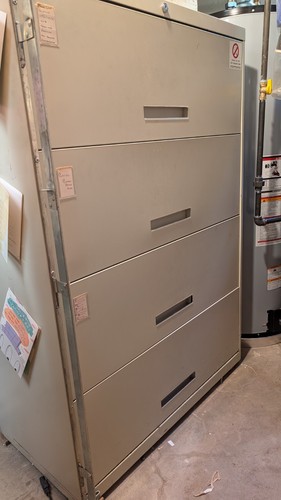 Filing cabinet drawer - 4, 36"