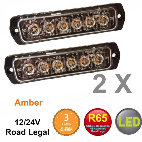 Amber super slim flatline - amber,