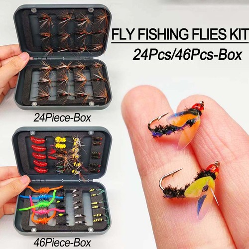 Fly fishing flies - fly, kit