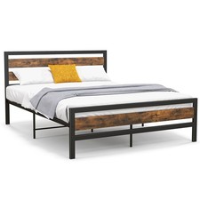 King Bed Frame Industrial