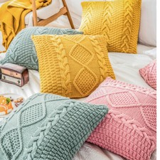 Soft Knitted Cushion Pillow