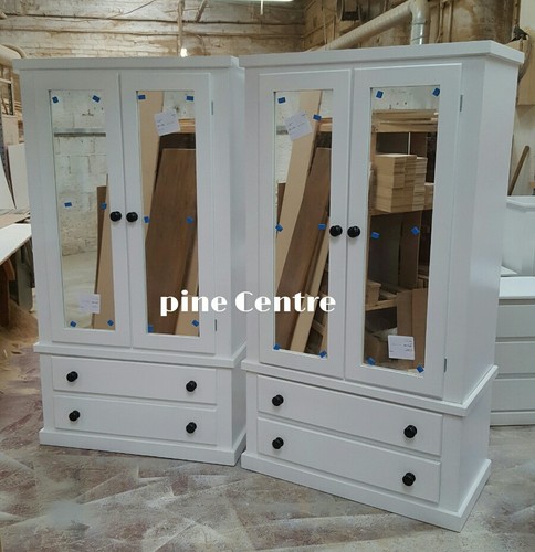 Handmade white wardrobe - handmade,