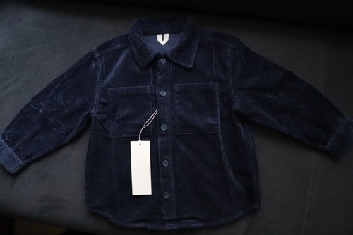 Arket boys cord navy shirt - arket,