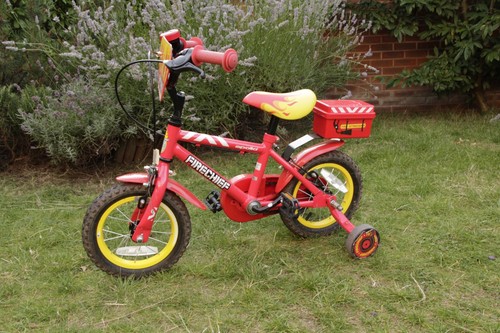 Kid bike firechief - bike, 12"