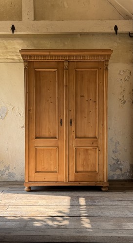 Vintage solid pine - vintage, wardrobe