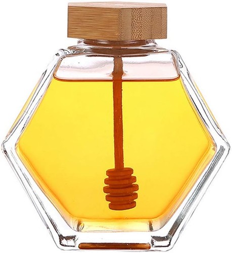 1pcs 380ml 8oz honey jar - 1pcs,