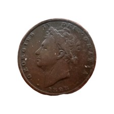 1828 King George IV Copper