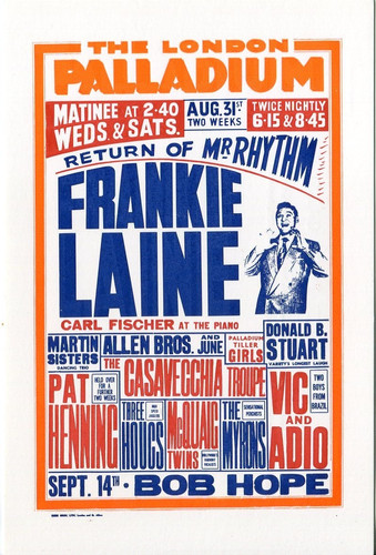 London palladium frankie - london,